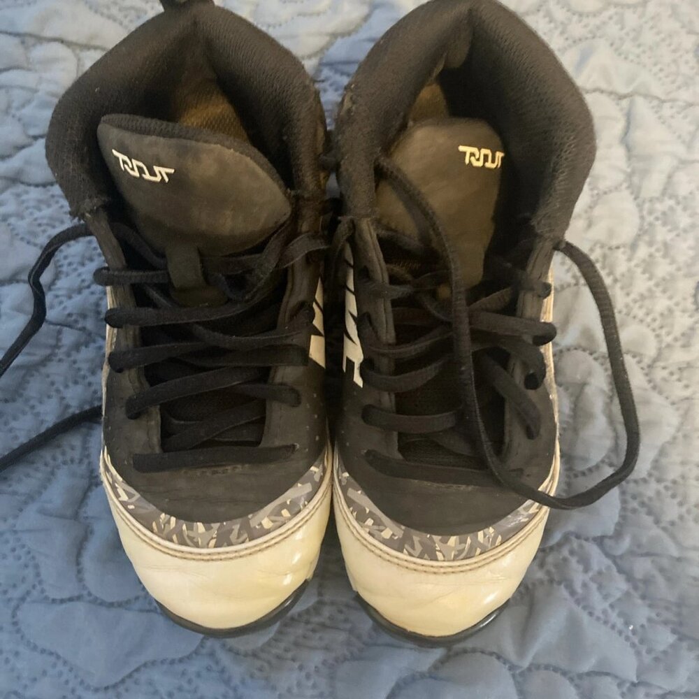 Nike Trout Fastflex 13C Baseball Cleats Black/White